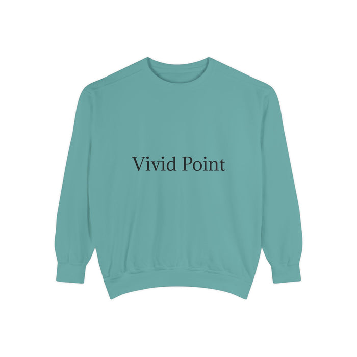 Vivid Point Minimalist Logo Sweatshirt