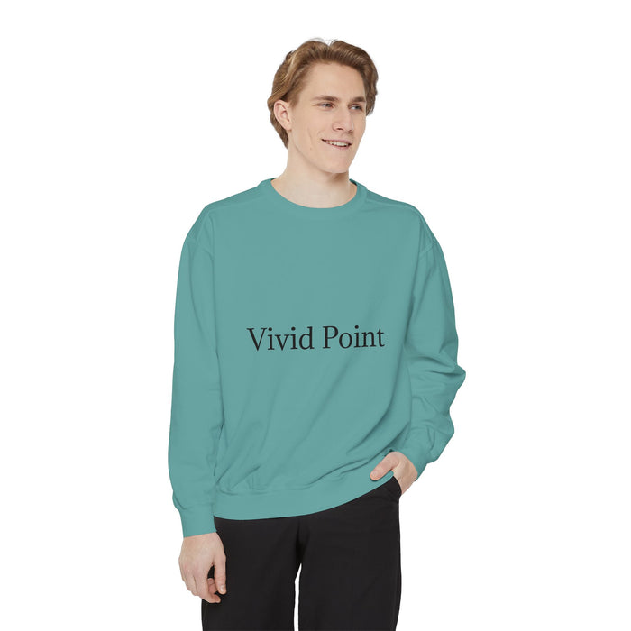 Vivid Point Minimalist Logo Sweatshirt