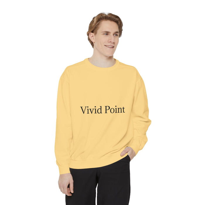 Vivid Point Minimalist Logo Sweatshirt