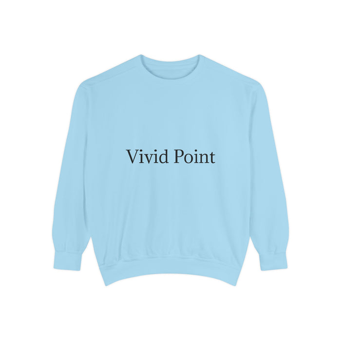 Vivid Point Minimalist Logo Sweatshirt