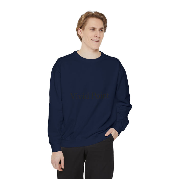 Vivid Point Minimalist Logo Sweatshirt