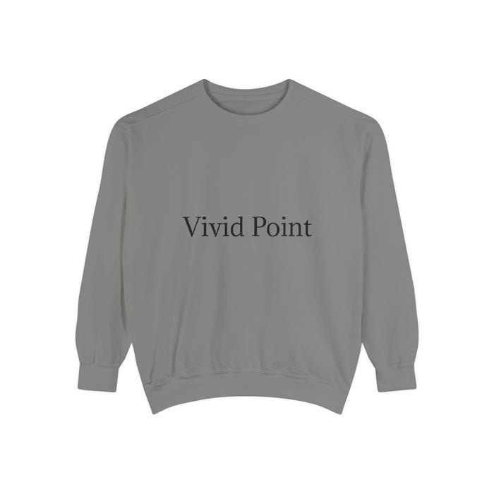 Vivid Point Minimalist Logo Sweatshirt