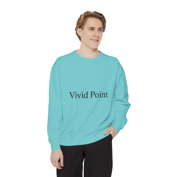 Vivid Point Minimalist Logo Sweatshirt