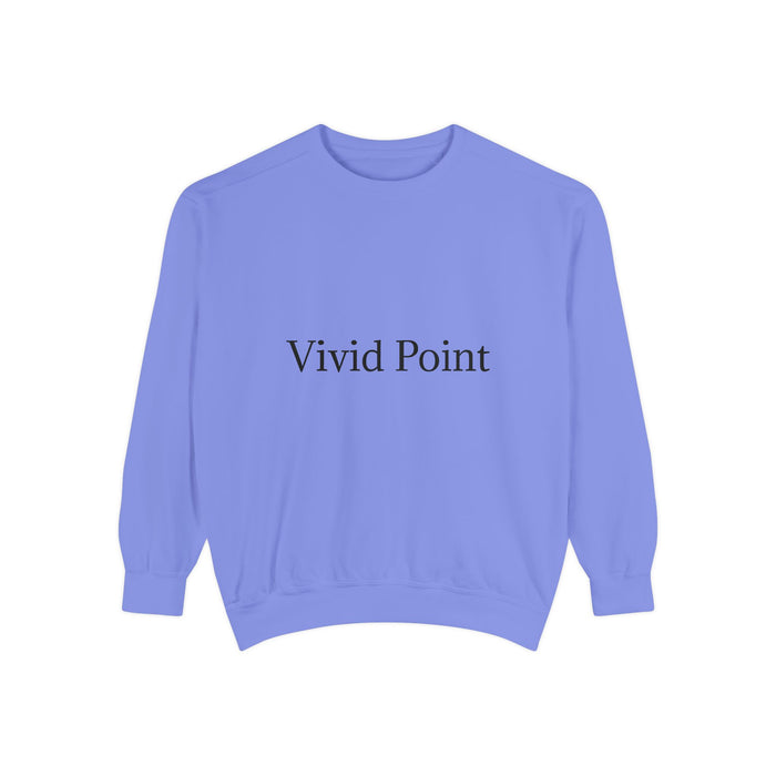 Vivid Point Minimalist Logo Sweatshirt